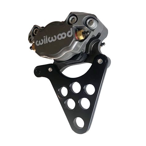 The rear brake has its own master cylinder that is located near the foot pedal. . Chopper rear brake caliper